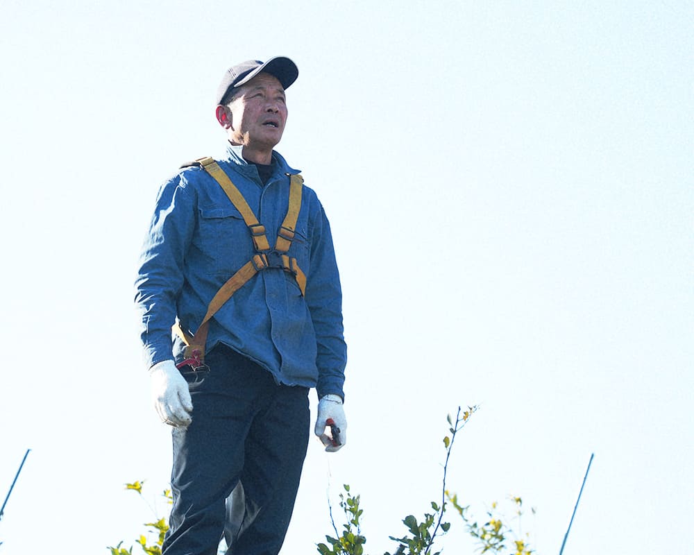 夫婦二人三脚で向き合う農園